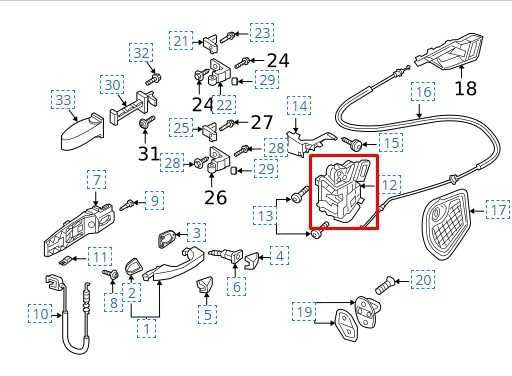 2019-2024 Audi Q3 S Line Front Right Door Lock Latch Actuator 5TB-837-016-E OEM - Alshned Auto Parts