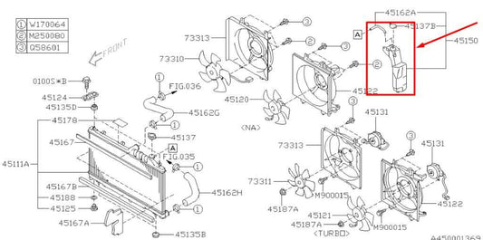 2005-2019 Subaru Outback Legacy Radiator Coolant Reservoir Bottle 45150AG00A OEM - Alshned Auto Parts