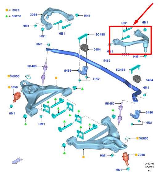 2015-2020 Ford F150 Front Left Driver Side Upper Control Arm FL3Z-3085-B OEM - Alshned Auto Parts