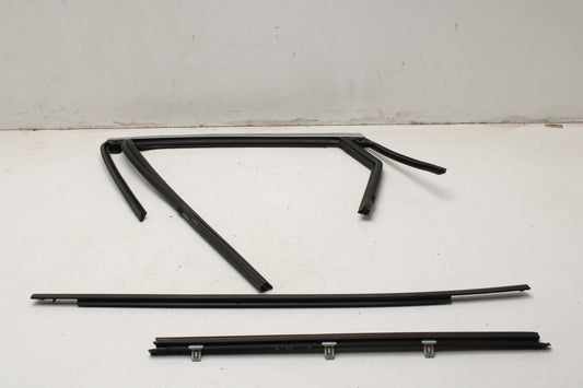 20-25 Ford Escape Rear Left Door Run Channel w Belt Weatherstrips LJ6Z-7825767-D - Alshned Auto Parts