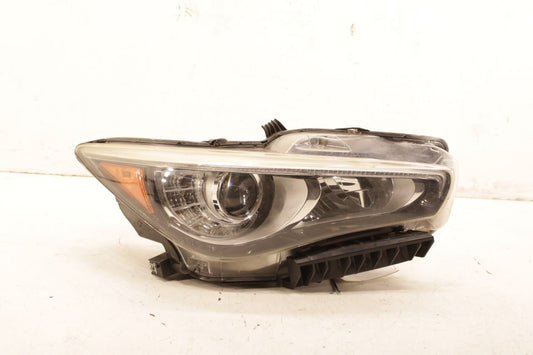 15-18 Infiniti Q50 Front Passenger Right Side LED Adaptive Headlight Lamp *ReaD* - Alshned Auto Parts