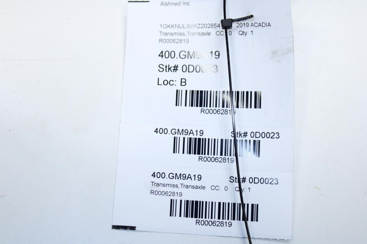 2017-2019 GMC Acadia SLT-1 3.6L AWD Front Automatic Transmission Mount 84227353 - Alshned Auto Parts
