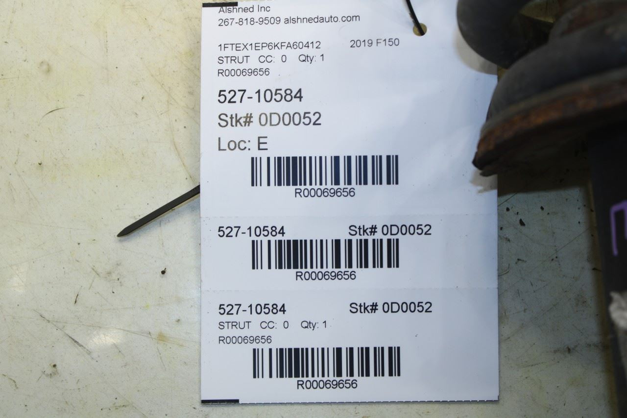 18-20 Ford F150 XL Super Cab 4WD Front Passenger Right Side Shock Strut Absorber - Alshned Auto Parts