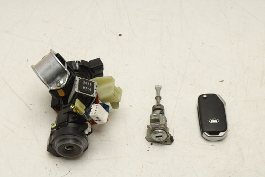 19-22 Kia Forte LXS 2.0L FWD Ignition Switch Lock Cylinder and Fob Flip Key Set - Alshned Auto Parts