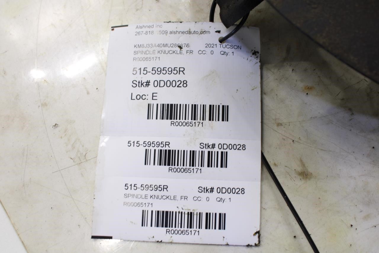 2015-2021 Hyundai Tucson Value Front Right Side Spindle Knuckle Hub 51716-D3000 - Alshned Auto Parts