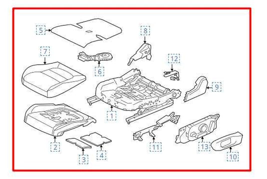 17-20 Jaguar XE R-Dynamic S Front Right Side Seat Full Complete T4N25286PVJ OEM - Alshned Auto Parts