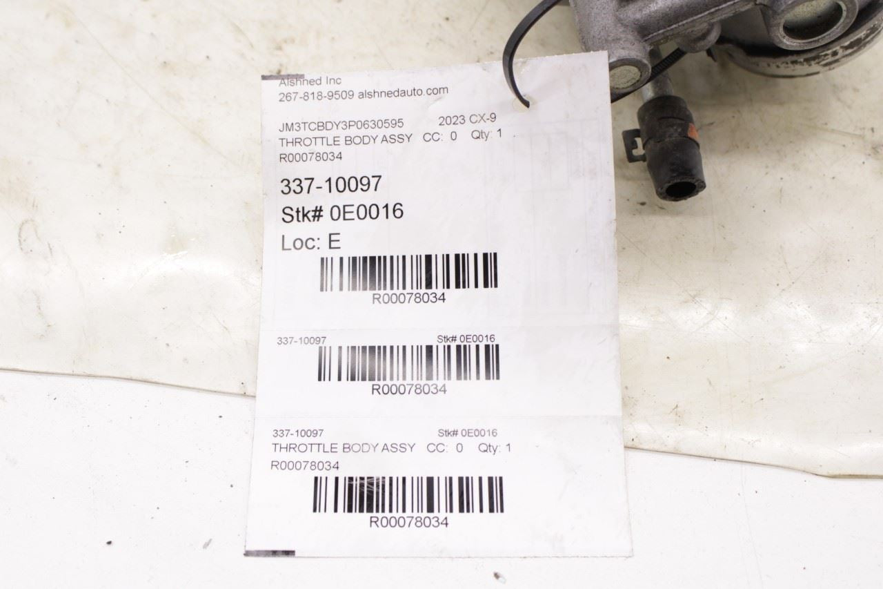 2016-2023 Mazda CX-9 Grand Touring 2.5L Fuel Injection Throttle Body PY8V-13-640 - Alshned Auto Parts