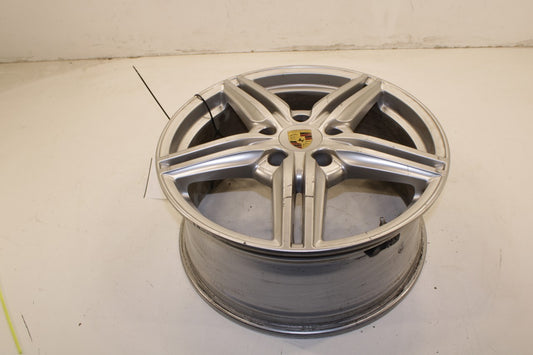 2012-2018 Porsche Cayenne Platinum Alloy Wheel R19x8.5 5 Double Spoke *ReaD* - Alshned Auto Parts