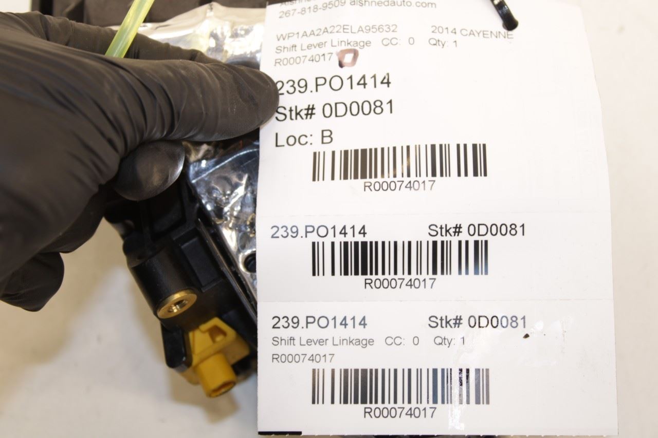 11-18 Porsche Cayenne Platinum 3.6L Auto Transmission Gear Shifter Lever *ReaD* - Alshned Auto Parts