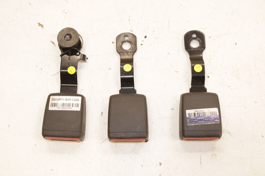 18-23 Volkswagen Atlas S Rear RH LH Side and Center 2nd Row Seat Belt Buckle Set - Alshned Auto Parts