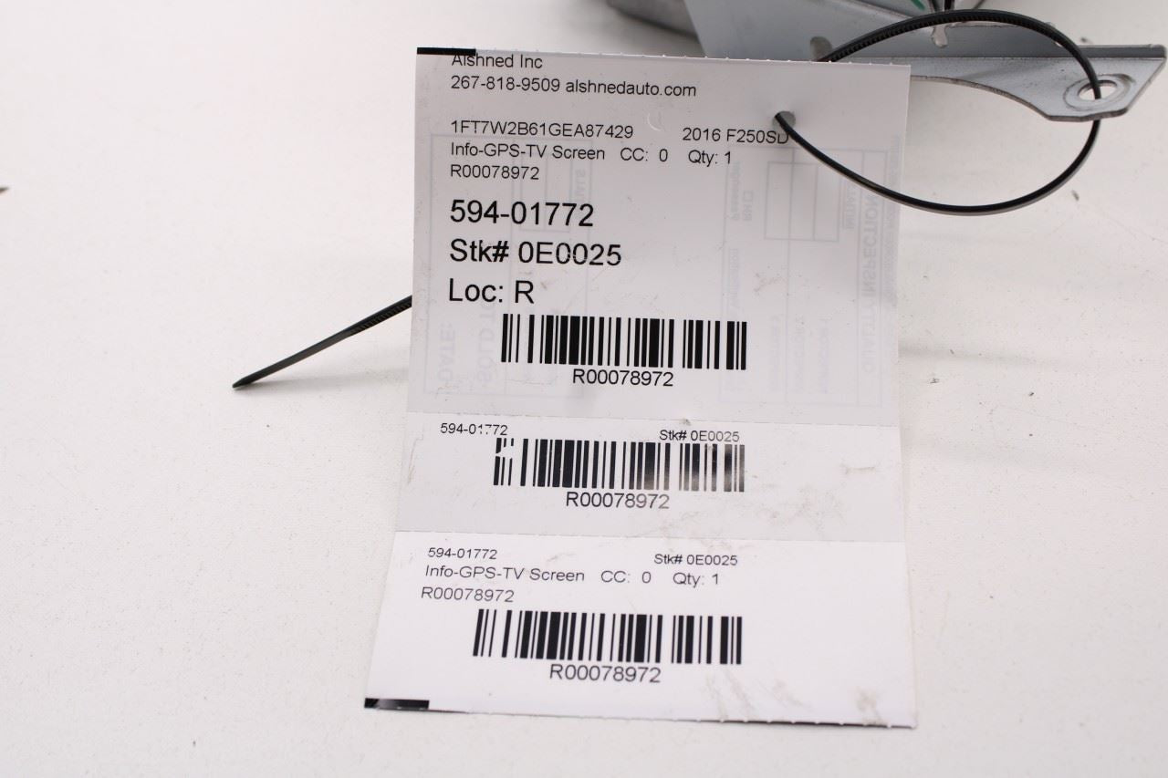 2016 Ford F-250 Lariat Navi 8.0'' Display w/ Sync 2 APIM Communication Module - Alshned Auto Parts