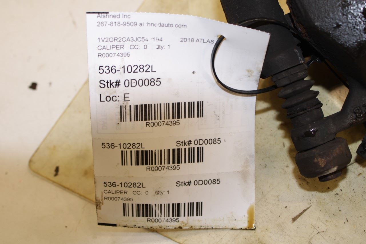 18-2024 Volkswagen Atlas S 3.6L Front Left Disc Brake Caliper 3QF-615-123-A OEM - Alshned Auto Parts