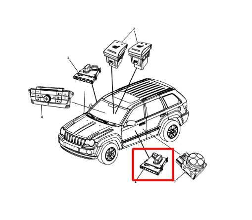 10-21 Jeep Grand Cherokee Front LH Seat Adjust Control Switch 56049431AE *ReaD* - Alshned Auto Parts