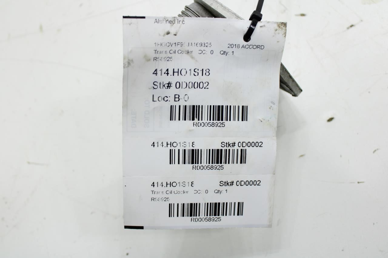 2015-2021 Honda Accord 1.5L CVT Transmission Oil Cooler Warmer 25560-5LJ-004 OEM - Alshned Auto Parts