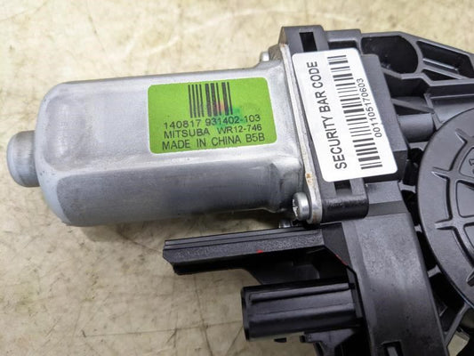 11-21 Jeep Grand Cherokee RR LH Door Power Window Regulator Motor 68079285AB OEM - Alshned Auto Parts