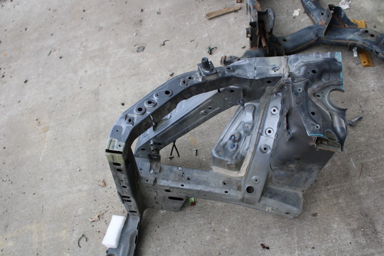 17-20 Acura MDX w/Technology Pkg Front Radiator Core Support RH w/ LH Frame Cut9