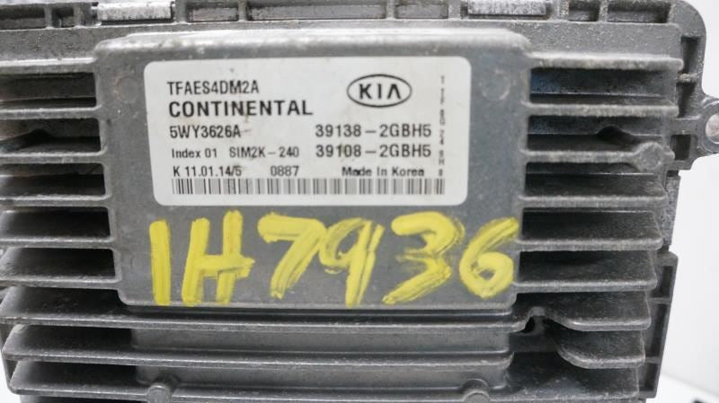 2014-2015 Kia Optima 2.4L Engine Computer Control Module ECU ECM 39108-2GBH5 OEM - Alshned Auto Parts