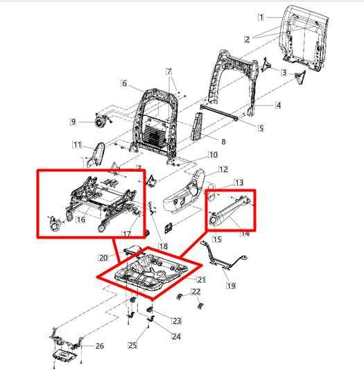 11-21 Jeep Grand Cherokee Front LH Seat Lower Frame Cushion w/ Motors 6RS75HL1AA - Alshned Auto Parts