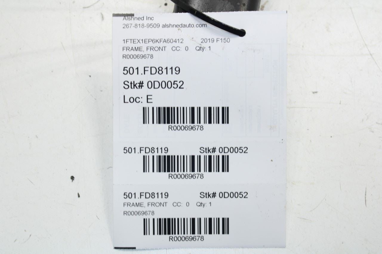 2015-2020 Ford F150 XL Super Cab Front Right Frame Body Mount Cushion Protector - Alshned Auto Parts