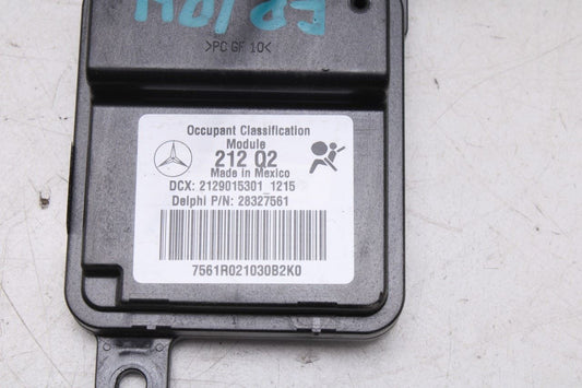 2010-2013 Mercedes-Benz E350 Sport 4MATIC FR RH Seat Occupant Control Module - Alshned Auto Parts