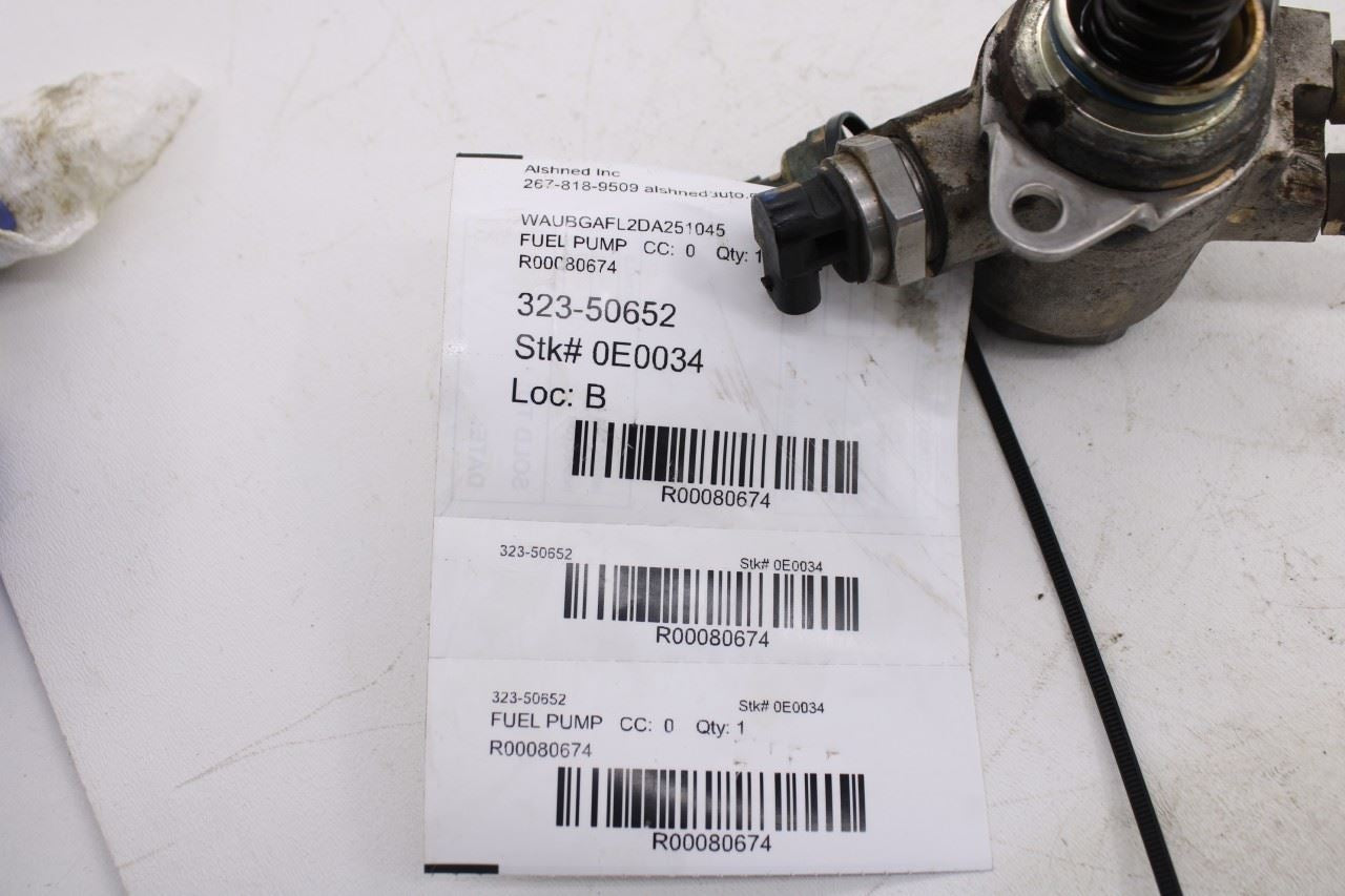 2012-16 Audi S4 Premium Plus 3.0L Engine High Pressure Fuel Pump 07L-127-026-AB12