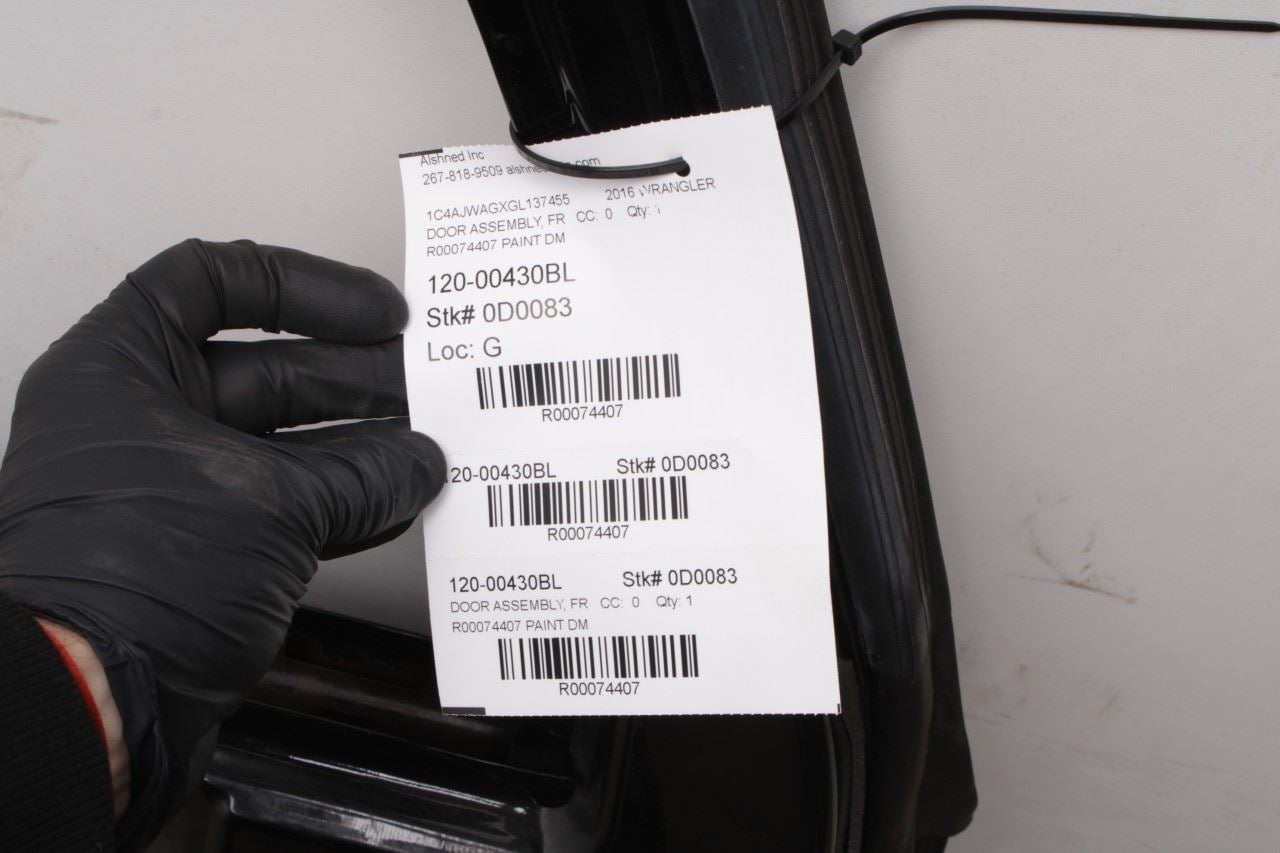 2011-2018 Jeep Wrangler Sport 2dr Front Left Driver Door Shell Panel 68079597AE - Alshned Auto Parts