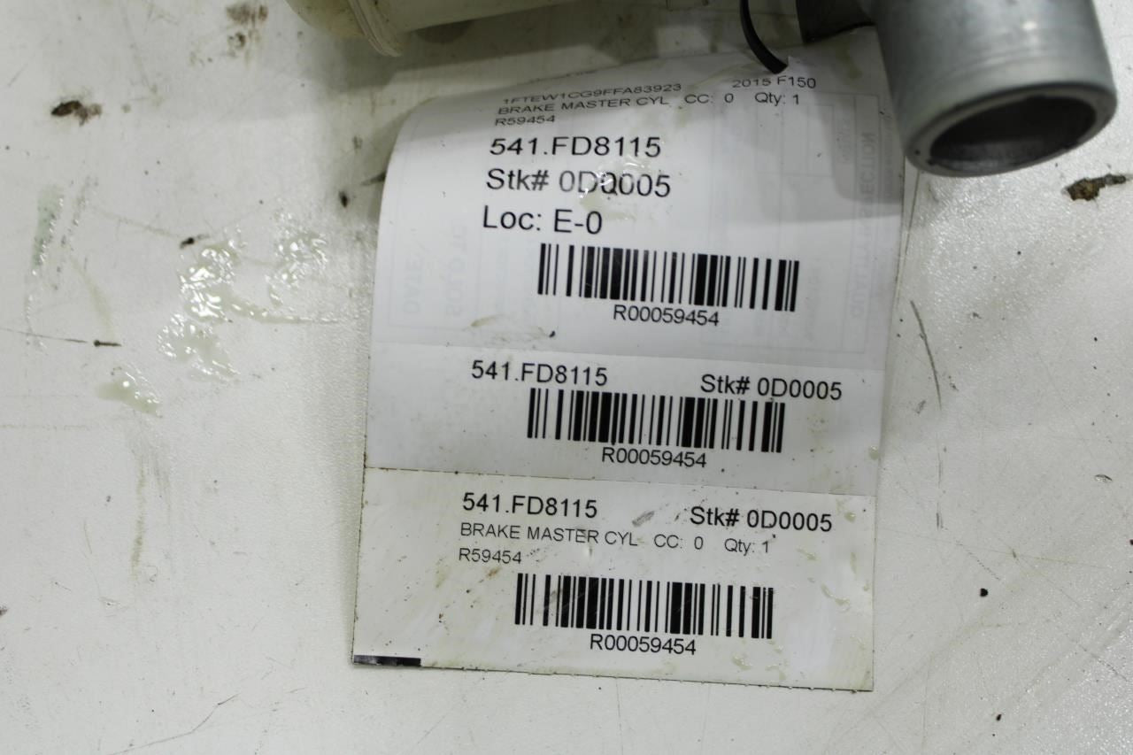 15-17 Ford F150 Platinum 3.5L Brake Master Cylinder w/ Reservoir HL3Z-2140-E - Alshned Auto Parts