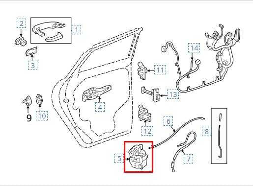 2018-2024 GMC Terrain Denali Rear Left Door Lock Latch Actuator 13546549 OEM - Alshned Auto Parts