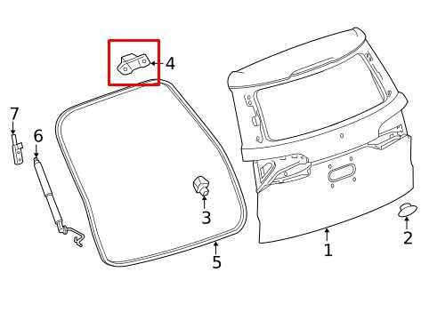 2017-23 GMC Acadia SLT-1 Rear Liftgate Right and Left Driver Side Hinge Set of 2 - Alshned Auto Parts
