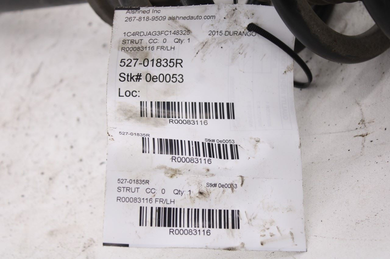 11-15 Dodge Durango SXT AWD Front Left Side Shock Strut Absorber 68029501AE OEM - Alshned Auto Parts