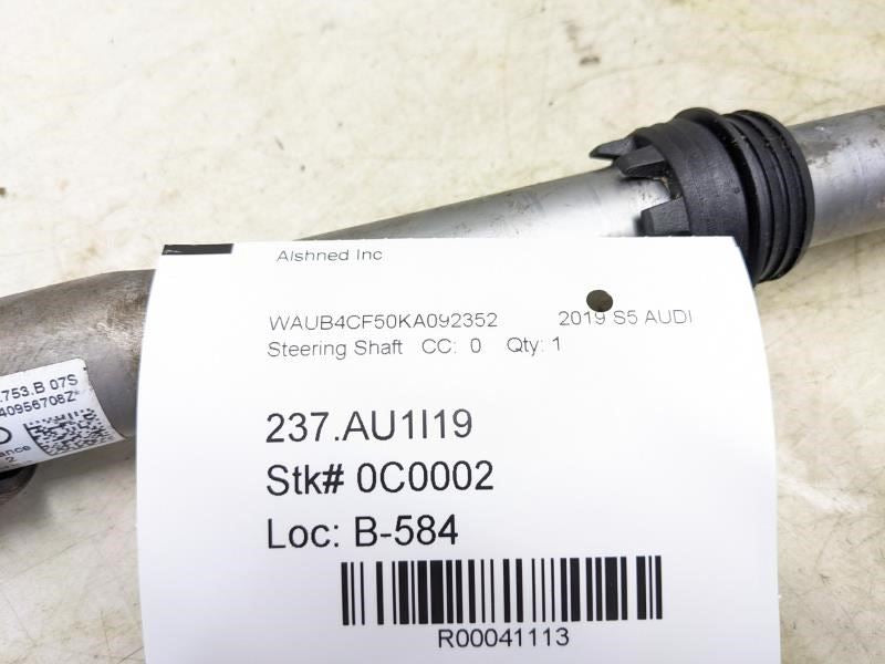 2018-25 Audi S5 Premium 3.0L Steering Column Intermediate Lower Shaft 8W1419753B - Alshned Auto Parts