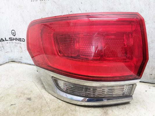 2016-2018 Jeep Grand Cherokee RR Left Driver Side Tail Light Lamp 68110017AE OEM - Alshned Auto Parts