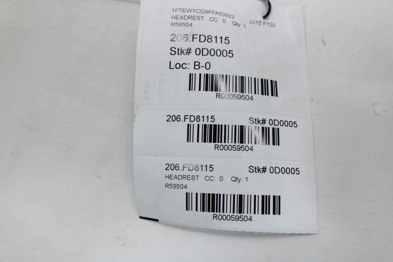 2015-2017 Ford F150 Platinum Front Left Side Seat Headrest FL3Z-25611A08-A OEM - Alshned Auto Parts