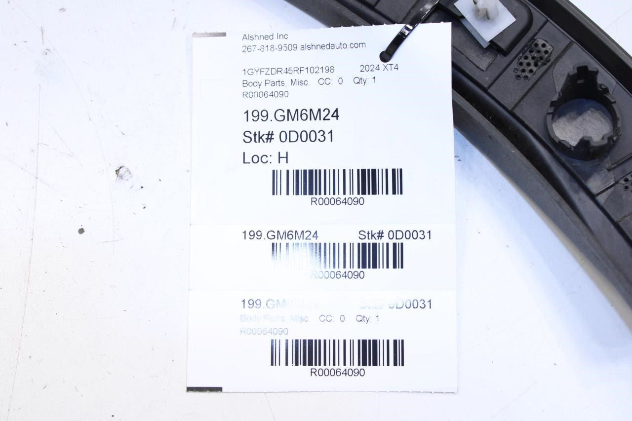 19-25 Cadillac XT4 Premium Rear Right Quarter Wheel Arch Molding 84639213 *ReaD* - Alshned Auto Parts