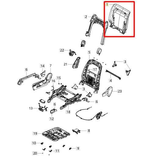 2014-2021 Jeep Grand Cherokee Front Right Seat Back Trim Panel 1UP04HL1AC OEM - Alshned Auto Parts