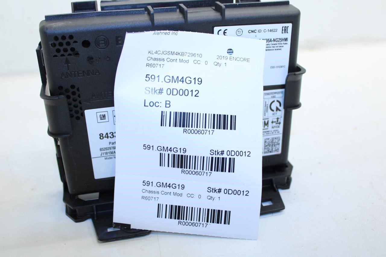18-21 Buick Encore Infotainment Display HMI Control Module 84331501 OEM UnlockeD - Alshned Auto Parts