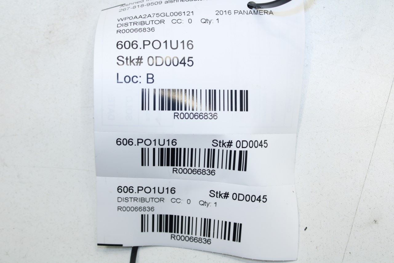 2011-16 Porsche Panamera 4 3.6L AWD Battery Distribution Fuse Relay Junction Box - Alshned Auto Parts