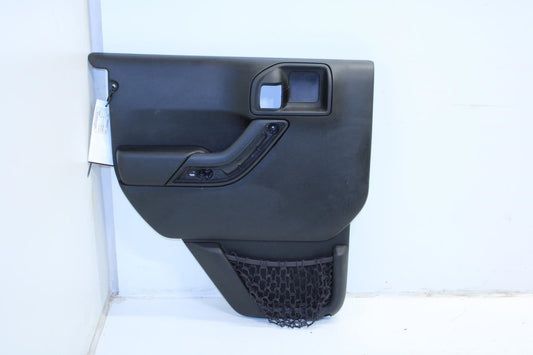 2011-2017 Jeep Wrangler Sahara Rear Left Driver Side Door Trim Panel 1QJ39DX9AF - Alshned Auto Parts