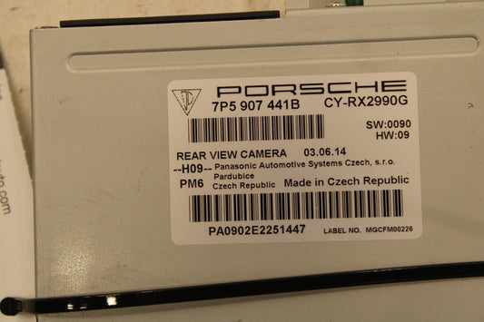 2011-2016 Porsche Cayenne Platinum Rear View Camera Control Module 7P5907441B - Alshned Auto Parts