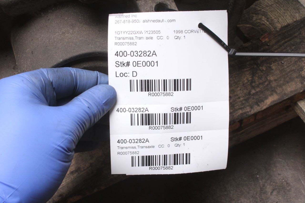 98-99 Chevrolet Corvette 5.7L 4-Spd Auto Transmission 4L60E 98K 24216090 *ReaD* - Alshned Auto Parts