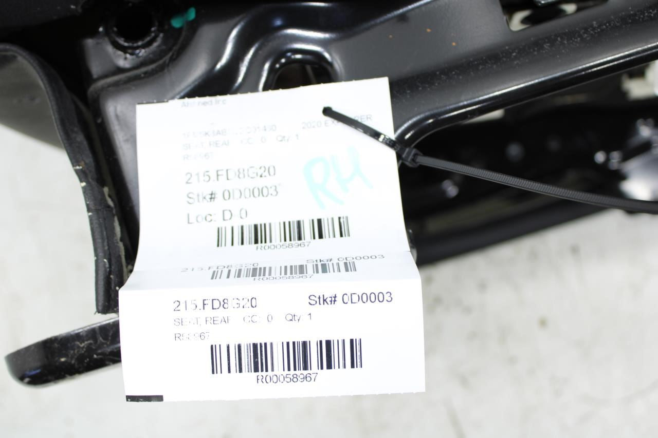 2020-2025 Ford Explorer Police Rear 2nd Row Right Passenger Seat L1MZ-99613A10-P - Alshned Auto Parts