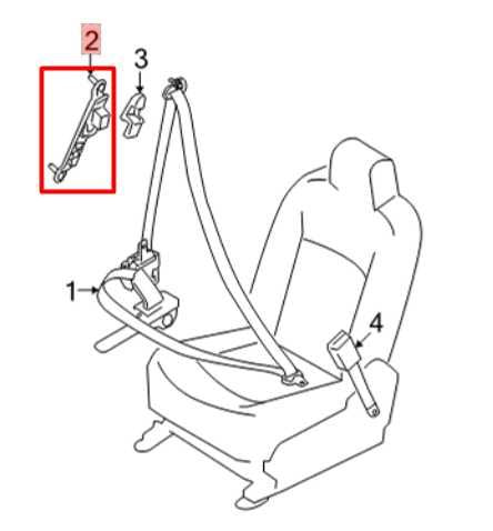 2013-2024 Nissan Sentra Front Left Side Seat Belt Hight Adjuster 87824-3SH0A OEM - Alshned Auto Parts