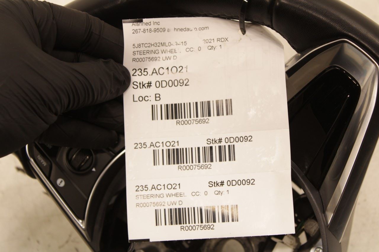 2019-2025 Acura RDX SH-AWD 2.0L AWD Steering Wheel Leather w/ Control Buttons - Alshned Auto Parts