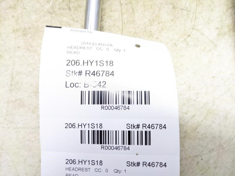 17-18 Hyundai Elantra Front LH/RH Seat Headrest Cloth 88700-F3000-XFZ OEM *ReaD* - Alshned Auto Parts