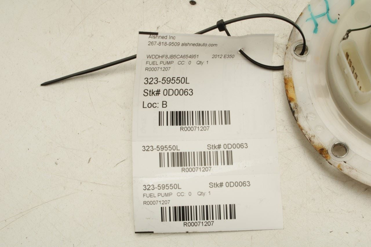 2012-16 Mercedes-Benz E350 4Matic 3.5L Left In-Tank Fuel Pump Sender Filter Unit - Alshned Auto Parts