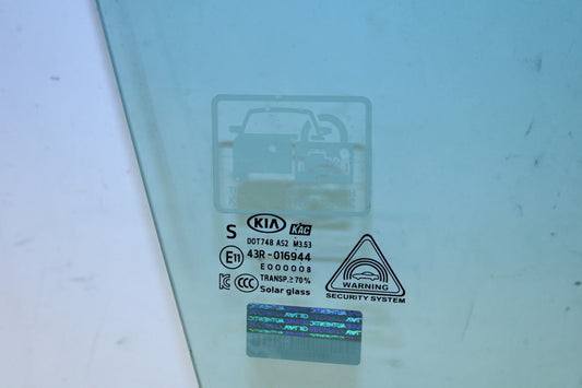 2020-2025 KIA Soul LX Front Right Passenger Side Door Window Glass 82420-K0420 - Alshned Auto Parts
