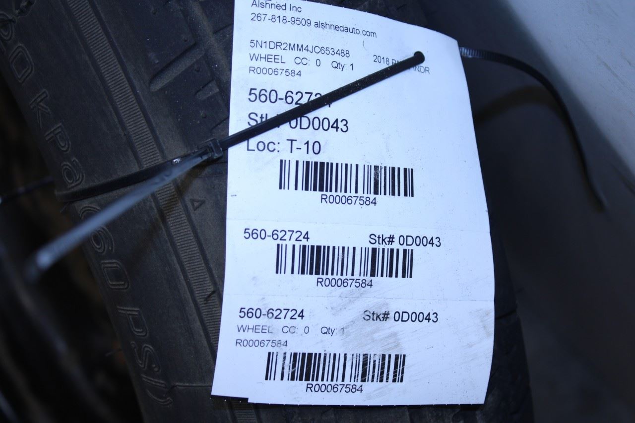 2015-20 Nissan Pathfinder SV Spare Wheel Tire Maxxis T165/90D18 107M 40300-9PE8E - Alshned Auto Parts