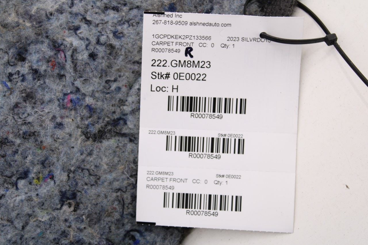 22-25 Chevrolet Silverado LT-L Front Floor Carpet Liner RH and Left Side *ReaD* - Alshned Auto Parts