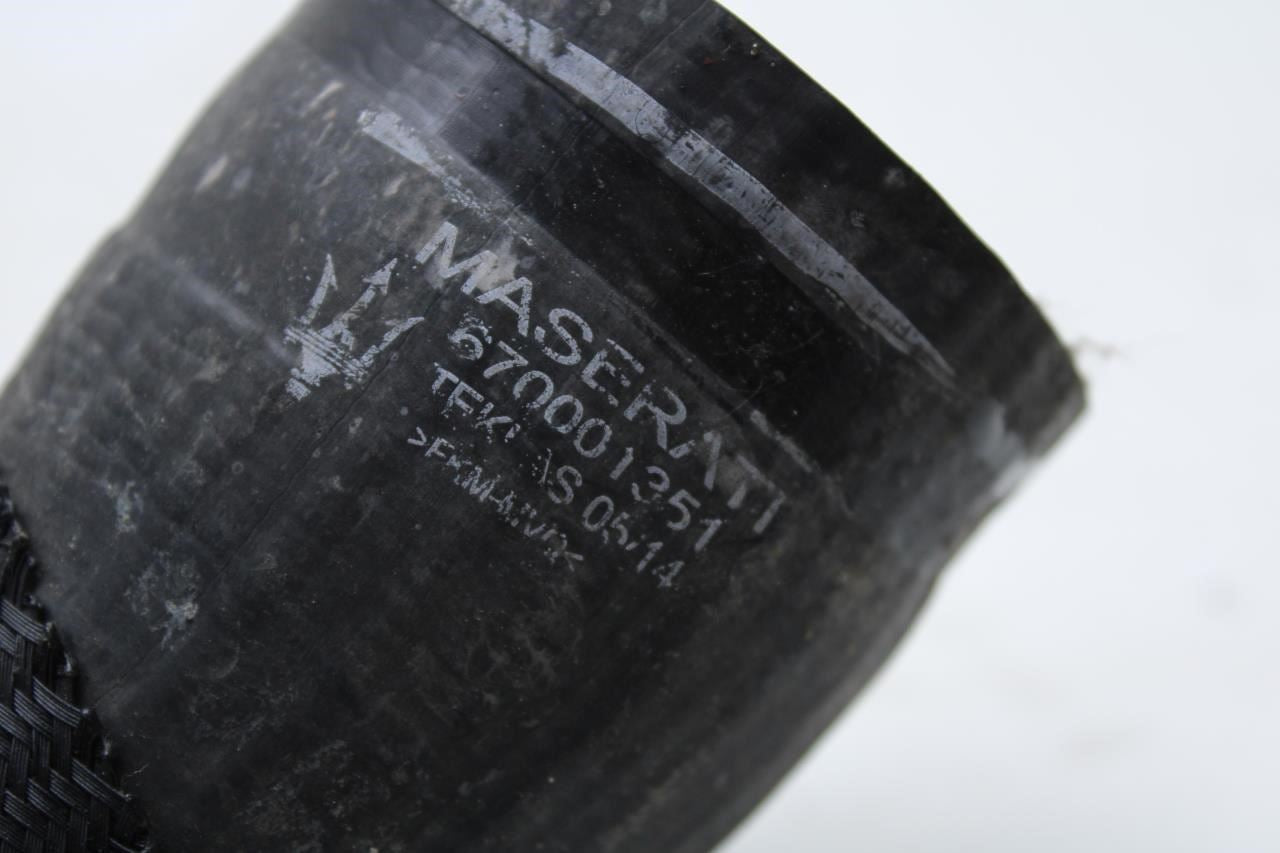 2014-20 Maserati Ghibli 3.0L Right Side Intercooler Pressure Hose Tube 670001351 - Alshned Auto Parts