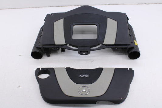 06-11 Mercedes-Benz E350 3.5L AWD Engine Air Intake Appearance Cover Set *ReaD* - Alshned Auto Parts
